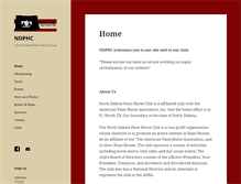 Tablet Screenshot of ndphc.com